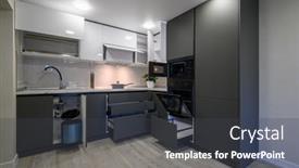  Presentation with dark simple - PPT layouts with modern-simple-trendy-dark-grey background and a dark gray colored foreground