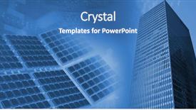  Presentation with energy solar - Beautiful slides featuring modern solar equipment against white backdrop and a teal colored foreground