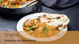  Presentation with crocodile - Presentation theme enhanced with modern-style-african-crocodile-cheeks background and a gold colored foreground