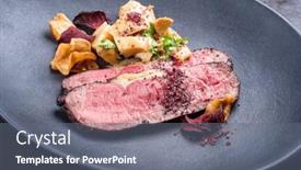 Presentation with roast beef - Presentation featuring modern-style-commonwealth-sunday-roast background and a gray colored foreground