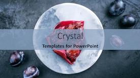  Presentation with vanilla - Presentation having modern-style-french-tarte-aux background and a light blue colored foreground