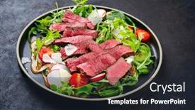  Presentation with dry - PPT layouts having modern-style-traditional-fried-dry background and a wine colored foreground