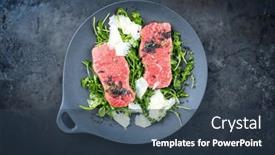  Presentation with new york - Presentation with modern-style-traditional-fried-new background and a tawny brown colored foreground