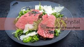  Presentation with new york - PPT layouts with modern-style-traditional-fried-new background and a coral colored foreground