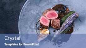  Presentation with wild game - Presentation having modern-style-traditional-wild-hare background and a ocean colored foreground