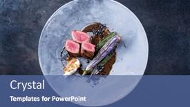  Presentation with wild game - Slide set having modern-style-traditional-wild-hare background and a ocean colored foreground