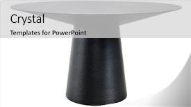  Presentation with modern - Presentation theme featuring modern table against white background background and a  colored foreground