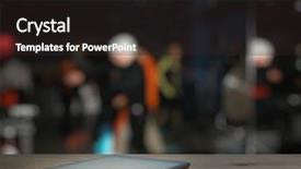  Presentation with night club - Beautiful theme featuring modern tablet bar backdrop and a wine colored foreground