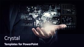  Presentation with modern - PPT layouts with modern-technologies-for-business-mixed background and a wine colored foreground