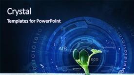  Presentation with life - Colorful PPT theme enhanced with modern technologies for new life backdrop and a navy blue colored foreground