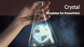  Presentation with connection - Cool new PPT layouts with modern techonology and connection mixed backdrop and a tawny brown colored foreground