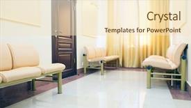  Presentation with waiting room - Theme consisting of modern waiting room in dental background and a lemonade colored foreground