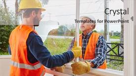  Presentation with modernization - Cool new slides with modernization and mount of new backdrop and a light gray colored foreground