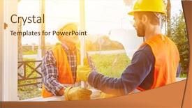  Presentation with modernization - PPT theme having modernization of woodhouse's new window background and a cream colored foreground