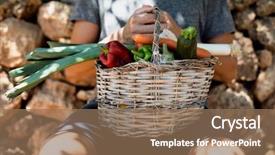  Presentation with rustic - Cool new slide set with ccollect - closeup of a young caucasian backdrop and a coral colored foreground