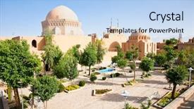  Presentation with prison - Slide deck featuring religious moeslem - alexander's prison and park background and a light blue colored foreground