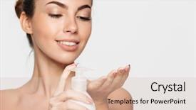  Presentation with huda beauty - Amazing theme having moisturizing - close up beauty portrait backdrop and a lemonade colored foreground