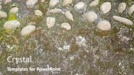  Presentation with brick wall texture - Cool new presentation with moisture-aged-cement-brick-wall backdrop and a gray colored foreground