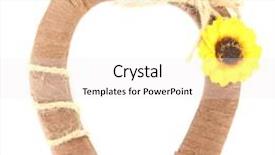  Presentation with sunflower sunflower sunflower sunflower sunflower - Amazing presentation theme having mojo - decorative horseshoe of straw backdrop and a  colored foreground