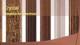  Presentation with frame - Cool new PPT layouts with molding plastic - frame samples isolated on white backdrop and a  colored foreground