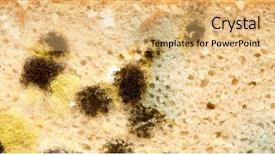  Presentation with unleavened bread wine - Theme with moldy bread background and texture background and a yellow colored foreground