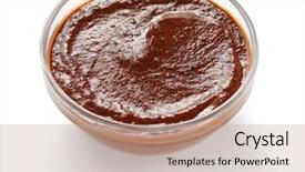  Presentation with mexican - Beautiful slides featuring mofle - mole sauce mexican cuisine backdrop and a mint green colored foreground