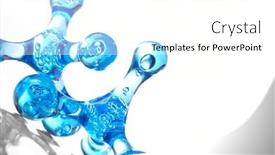  Presentation with molecular - Cool new presentation theme with molecular-background backdrop and a white colored foreground