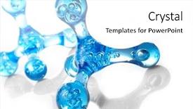  Presentation with abstract medical - PPT layouts enhanced with molecular background background and a white colored foreground