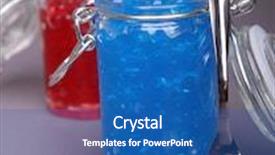  Presentation with molecular - Colorful PPT theme enhanced with molecular food backdrop and a ocean colored foreground