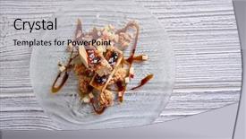  Presentation with foie - Slide deck having molecular nutrition - foie gras foie-gras micuit mi background and a light gray colored foreground
