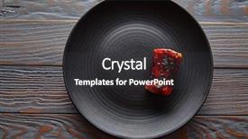  Presentation with grilled - Slide deck enhanced with molecular nutrition - grilled smoked eel on black background and a  colored foreground