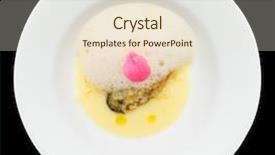  Presentation with molecular - Amazing presentation having molecular nutrition - oyster cooked in modern way backdrop and a  colored foreground
