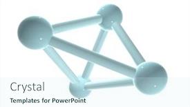  Presentation with molecular - Colorful presentation enhanced with molecular-structure-3d backdrop and a cool aqua colored foreground