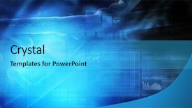  Presentation with dna molecule - Audience pleasing slide set consisting of molecules structures - background image of dna molecule backdrop and a cyan colored foreground