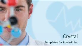  Presentation with acidity molecule - Audience pleasing slide deck consisting of molecules structures - young scientist experimenting molecule structure backdrop and a sky blue colored foreground