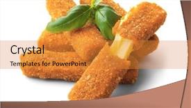  Presentation with native american smudge sticks - Slide deck consisting of molten - cheese sticks on white background background and a gold colored foreground