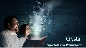  Presentation with togetherness - PPT theme consisting of moments of family togetherness background and a  colored foreground