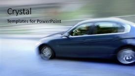  Presentation with blur - PPT layouts with  background and a  colored foreground.