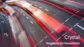  Presentation with traffic road - Beautiful PPT layouts featuring rock blue pile sky mine backdrop and a wine colored foreground