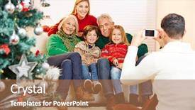  Presentation with father - Amazing slides having momos - father taking family picture backdrop and a coral colored foreground