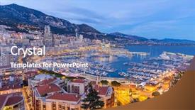  Presentation with monte everest - Slides consisting of monaco monte carlo harbour french background and a ocean colored foreground
