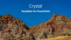  Presentation with monastery - Cool new presentation design with monastery-church-of-khor-virap backdrop and a dark gray colored foreground