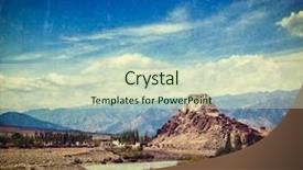  Presentation with overlaid - Theme with monastery of the drugpa sect background and a  colored foreground