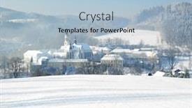  Presentation with czech republic - Colorful slide set enhanced with monastery-vyssi-brod-czech-republic backdrop and a light blue colored foreground