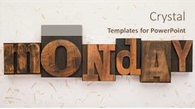  Presentation with cyber sex word written - Theme consisting of monday-word-written-with-vintage background and a sky blue colored foreground