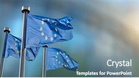  Presentation with bitcoin - Presentation theme having monetary - symbol bitcoin on the blue background and a teal colored foreground