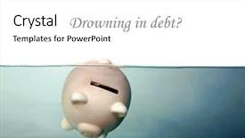  Presentation with piggy bank - Beautiful PPT layouts featuring fitness sport training gym backdrop and a lemonade colored foreground