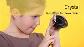  Presentation with candy cane - Slide deck featuring spending money - i don't have enough background and a yellow colored foreground