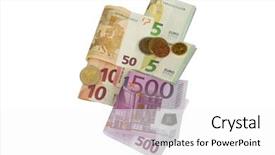  Presentation with case study type 1 diabeytic - Amazing PPT theme having money 5 10 50 500 backdrop and a white colored foreground