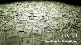  Presentation with mobile money gratuit - PPT layouts enhanced with money background background and a violet colored foreground